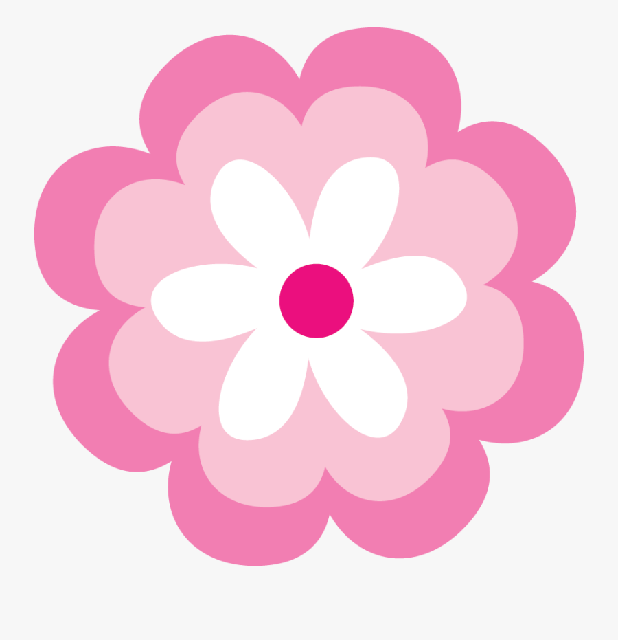 María José Argüeso - Pastel Pink Flower Clip Art, Transparent Clipart