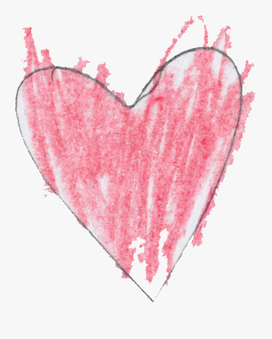 Transparent Hand Drawn Heart Clipart Free - Drawing Of Broken Hearts, Transparent Clipart