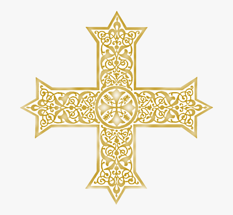 Lent Clipart Colored Cross - Coptic Cross Clipart, Transparent Clipart