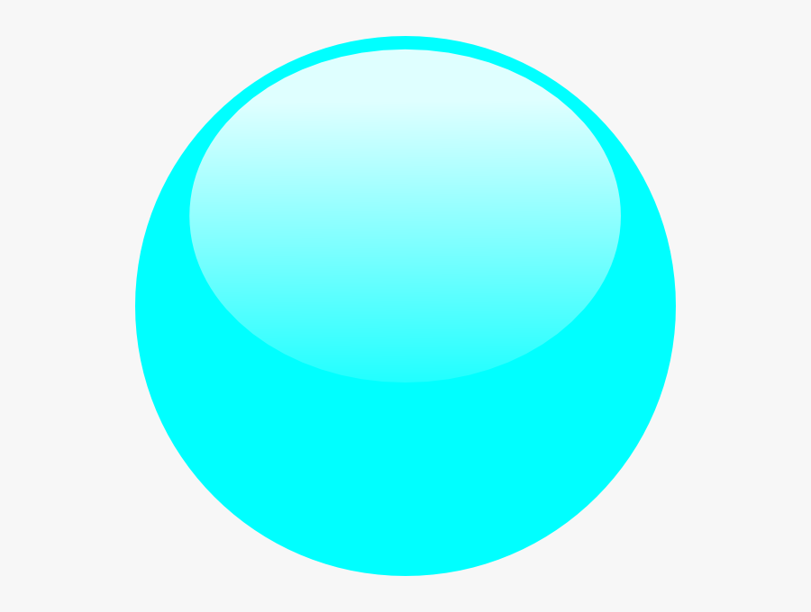 Sky Blue Circle Png, Transparent Clipart