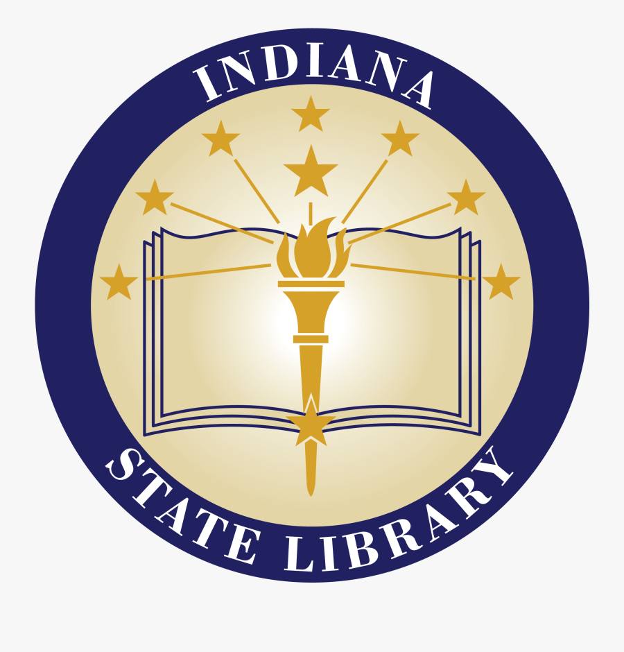 Indiana State Library - Indiana State Library Logo, Transparent Clipart