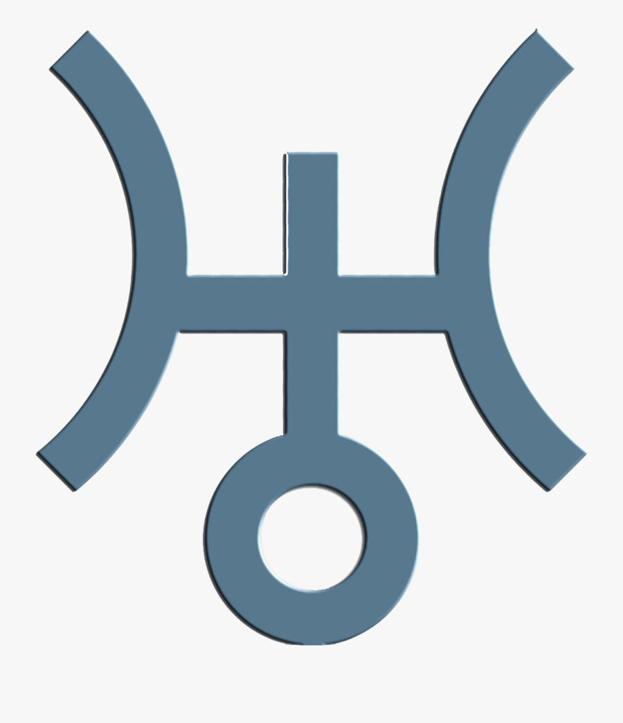 Tartarus Greek Mythology Symbol - Uranus Symbol, Transparent Clipart