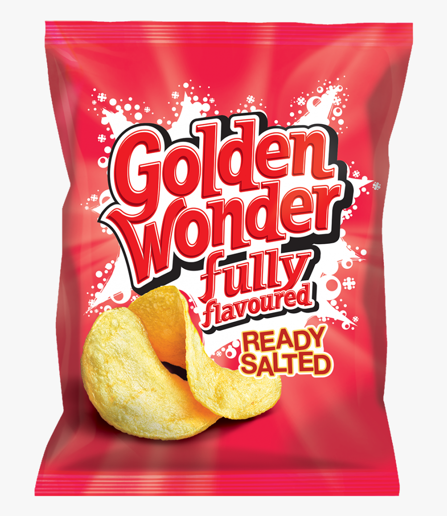 Golden Wonder Crisps - Potato Chip, Transparent Clipart