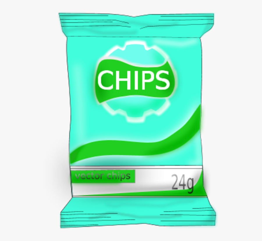 Collection Of Chips - Bag Of Chips Clipart, Transparent Clipart