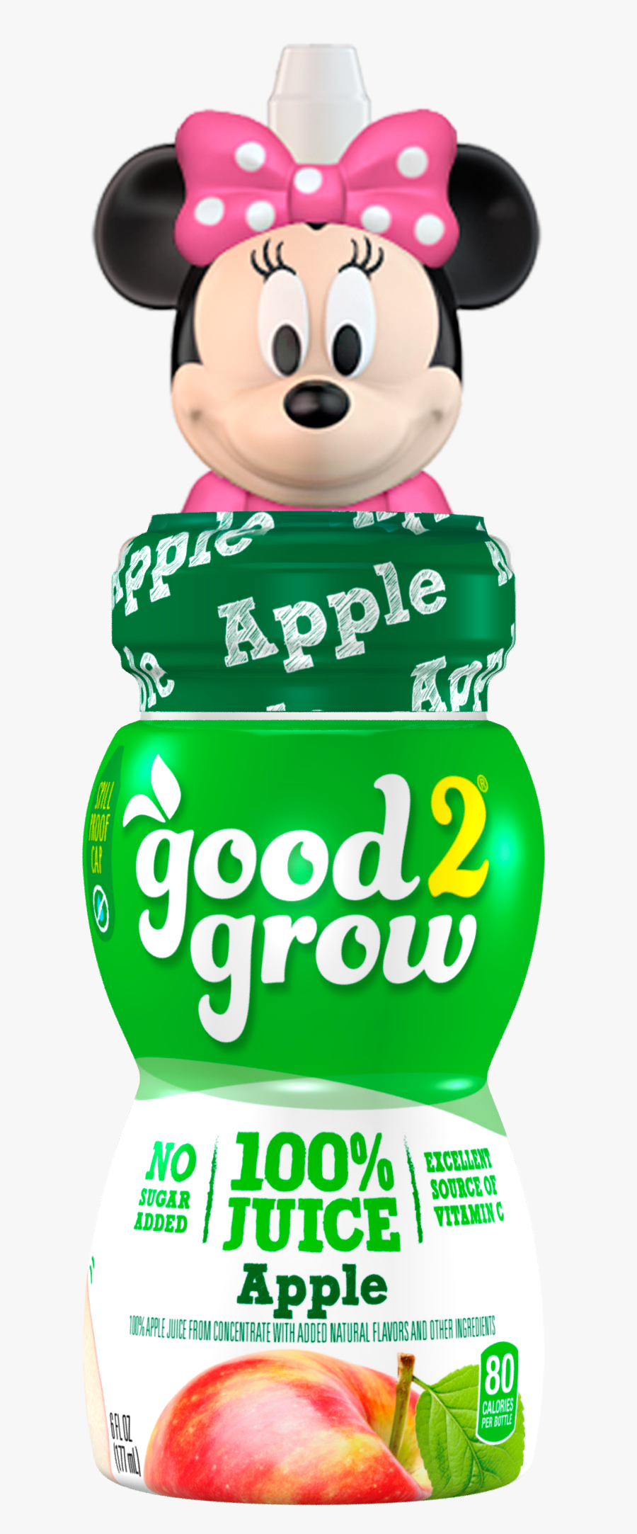 Apple Zone Brands, Paw Calories Frog Juice Clipart - Juices With Character On Top, Transparent Clipart