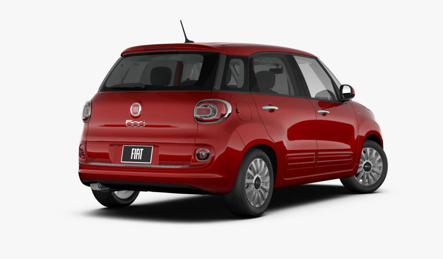 Fiat 500l City Car - Fiat 500l 2017 Rear Png, Transparent Clipart