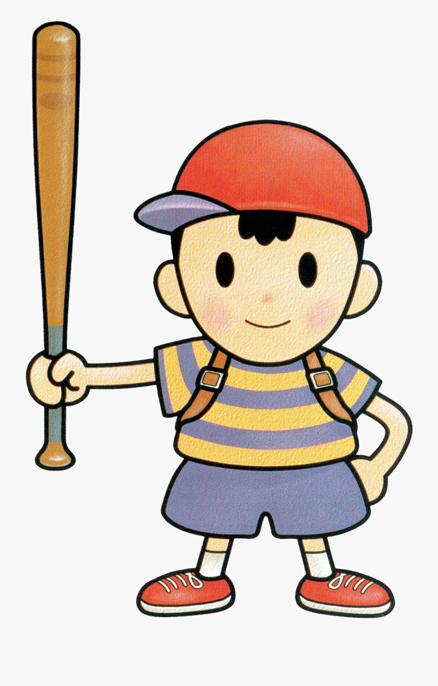 Baseball Clipart Earthbound - Ness Nintendo, Transparent Clipart